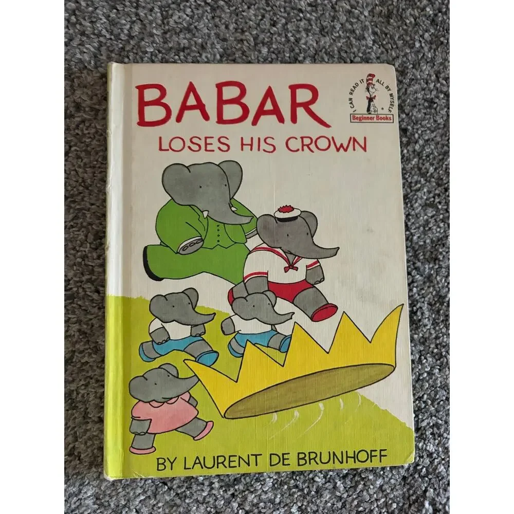 Vintage Babar book